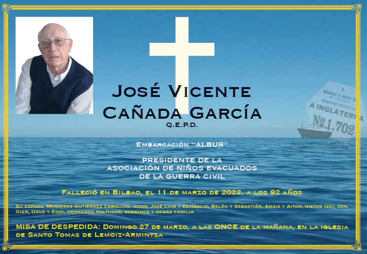 José Vicente Cañada García notice 3