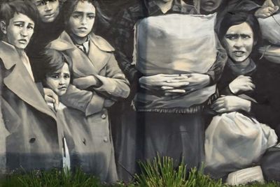 Mural in Gernika